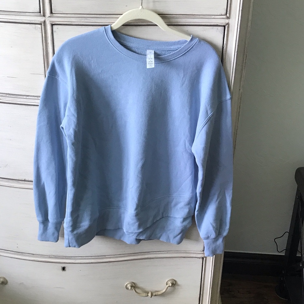 Balance Collection Men's Light Blue Crewneck Sweater
